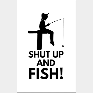 FISHING Posters and Art